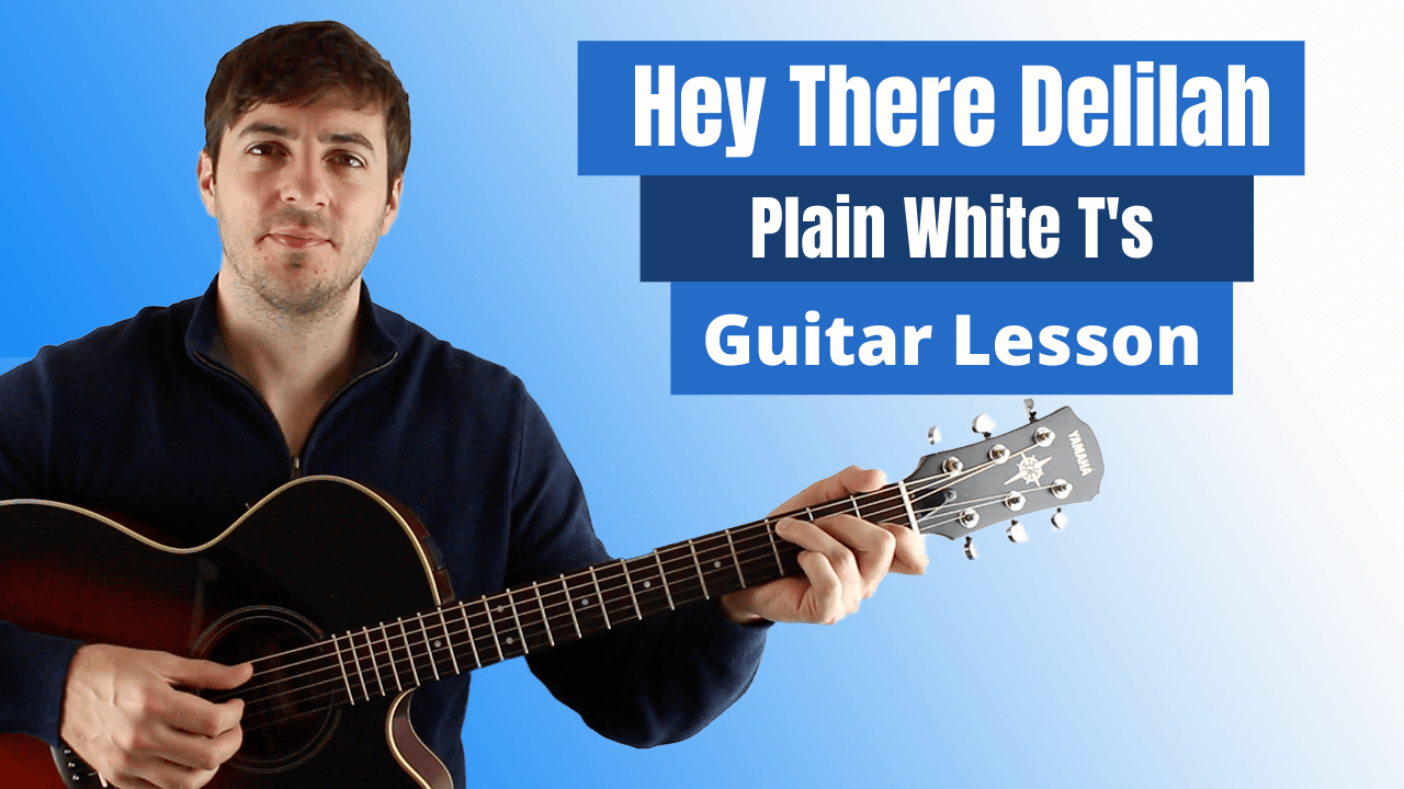 Easy Fingerpicking Songs Pt 2, How to play Hey There Delilah By The P, hey there delilah guitar