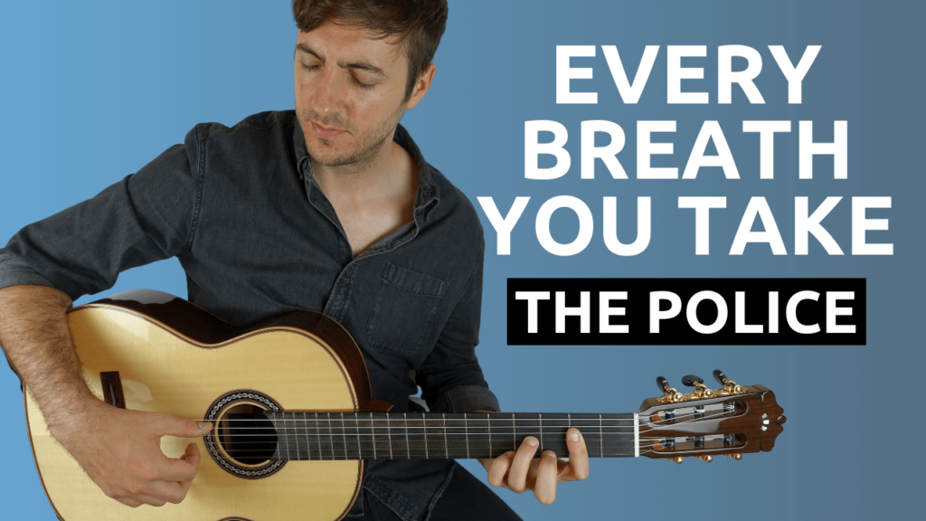 Every Breath You Take Guitar Lesson (The Police) - Fingerstyle
