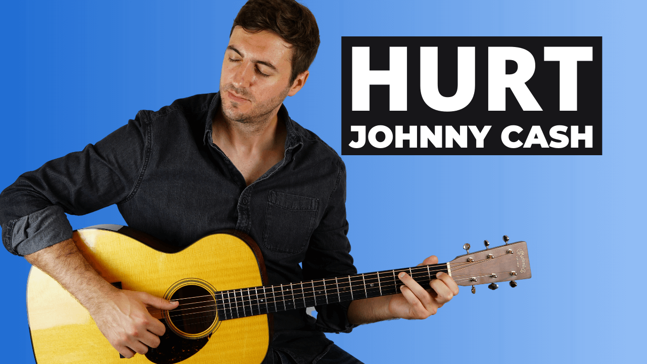 Hurt Guitar Lesson (Johnny Cash) – Intermediate Fingerstyle