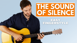 Image of the Sound of silence guitar lesson