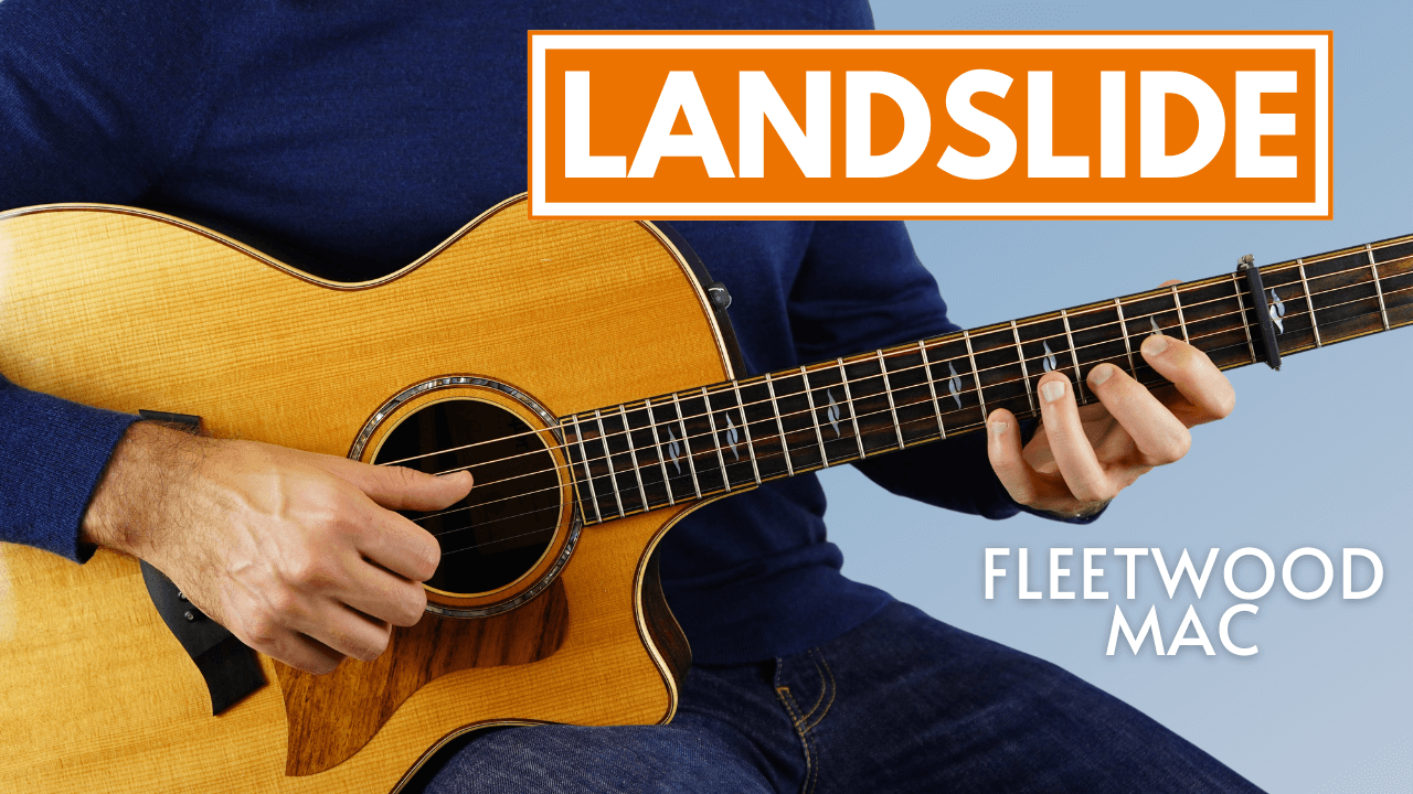 Image for fingerstyle guitar lesson Landslide by Fleetwood Mac