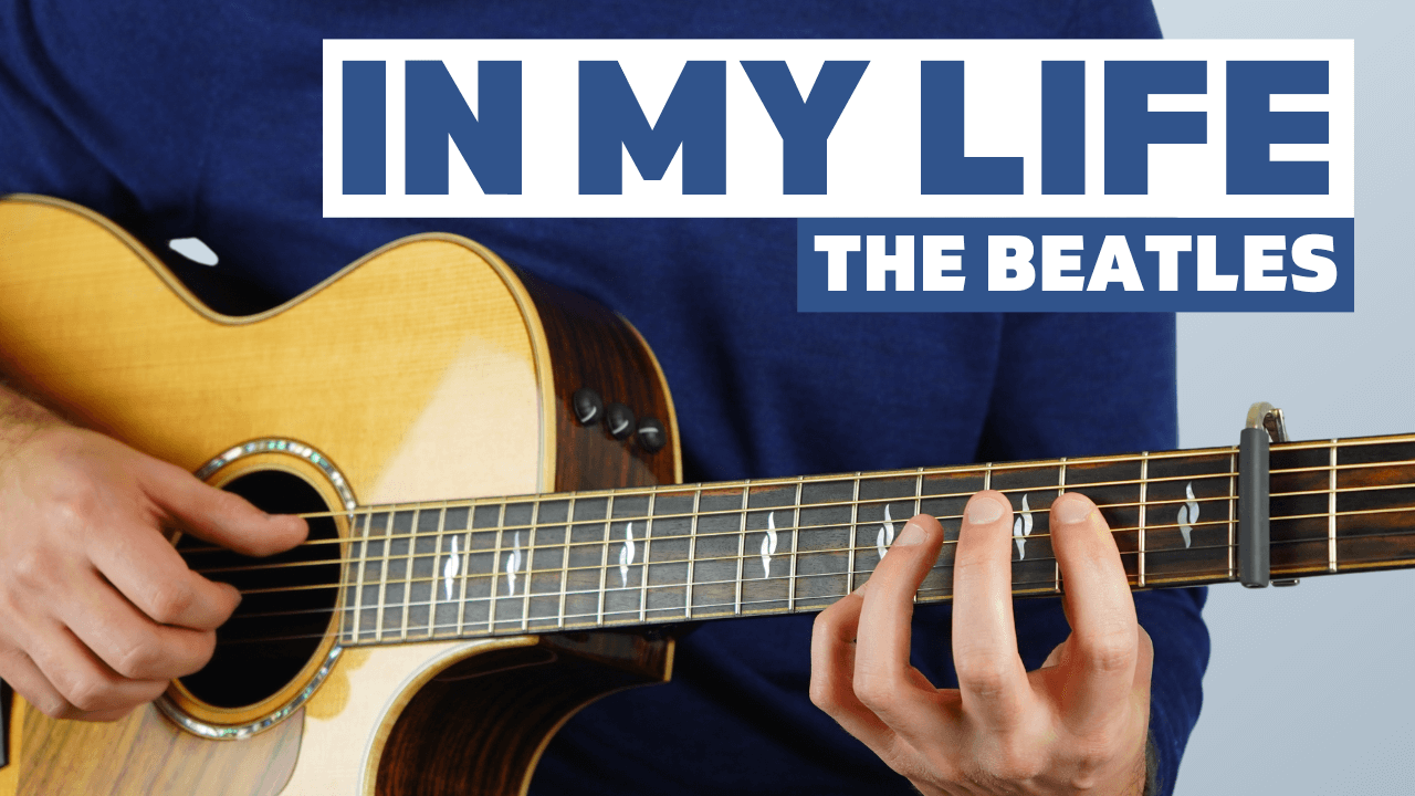 Image for guitar lesson In My Life by The Beatles