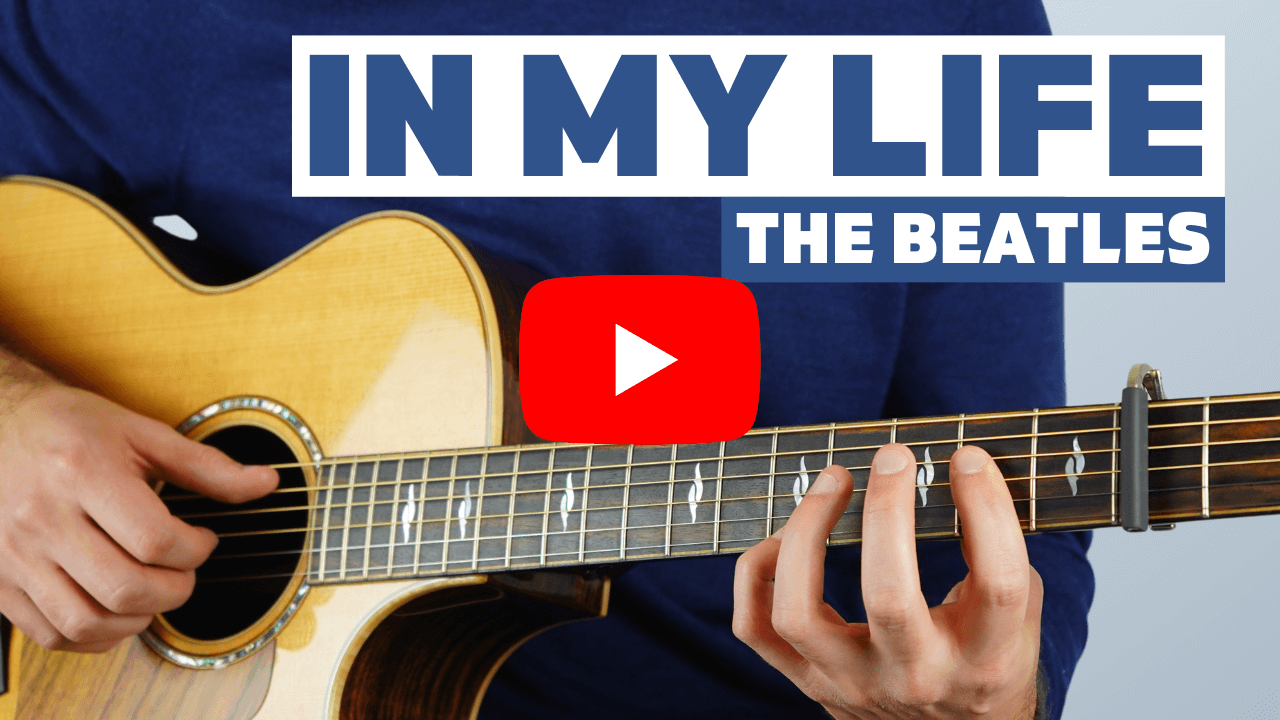 In My Life The Beatles Guitar Lesson