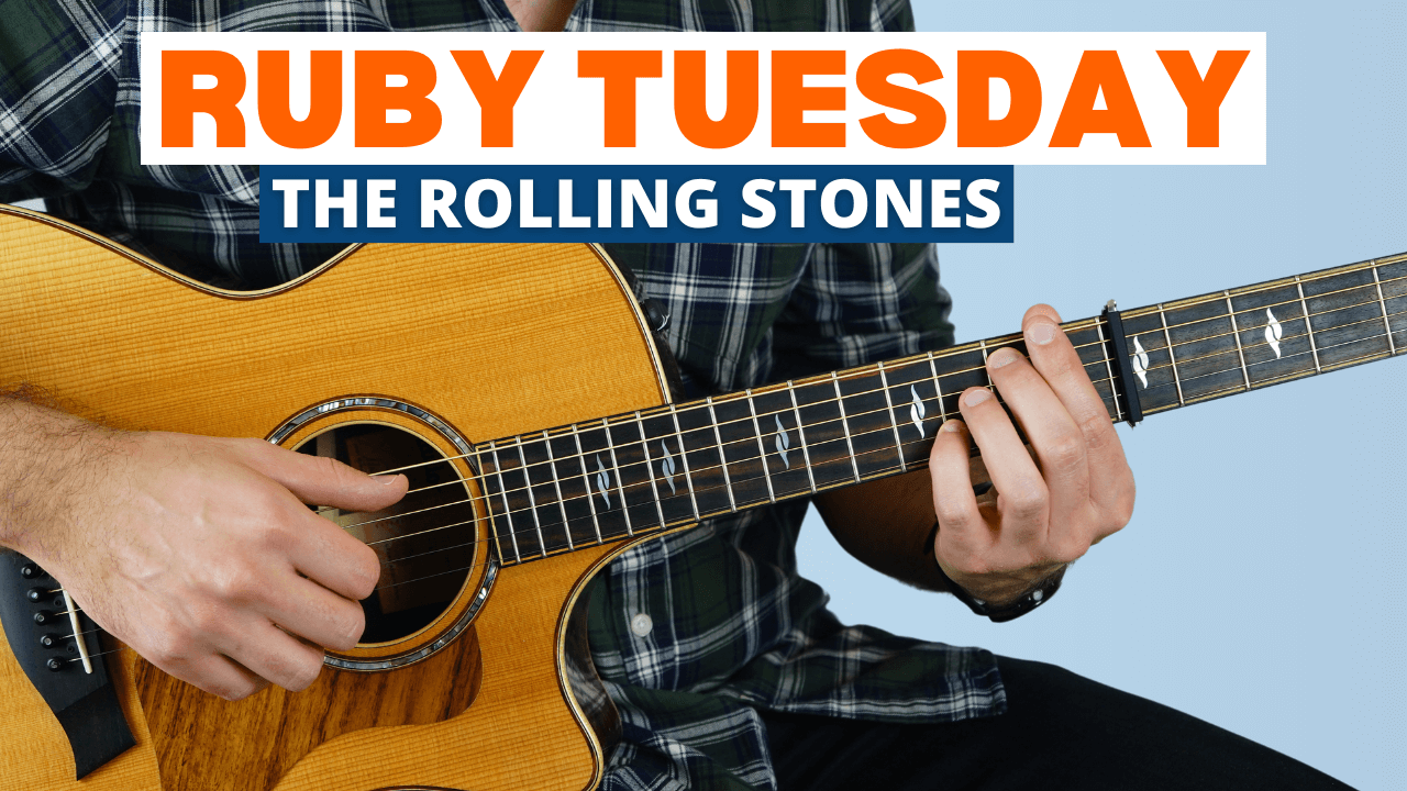 Image for guitar lesson for Ruby Tuesday by The Rolling Stones
